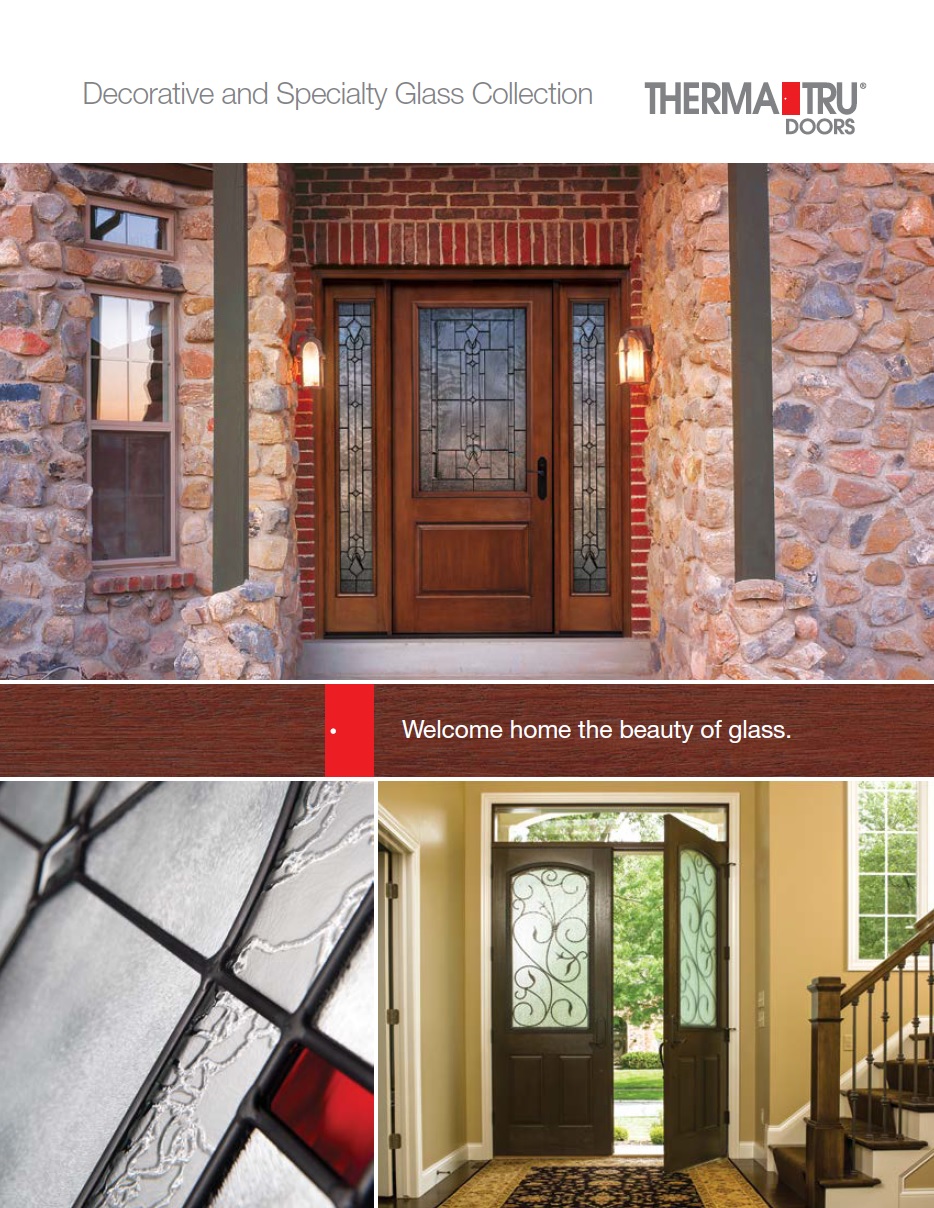 SIW Windows - Therma Tru Decorative Glass Brochure